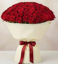 Букет 101 Красная роза Милано в Сунтаре