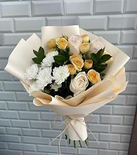 Букет цветов из:  Розы и Хризантемы в Сунтаре