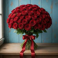 Букет Красные розы Блэк Меджик в Сунтаре