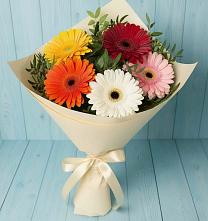 Букет цветов из:  Герберы в Сунтаре