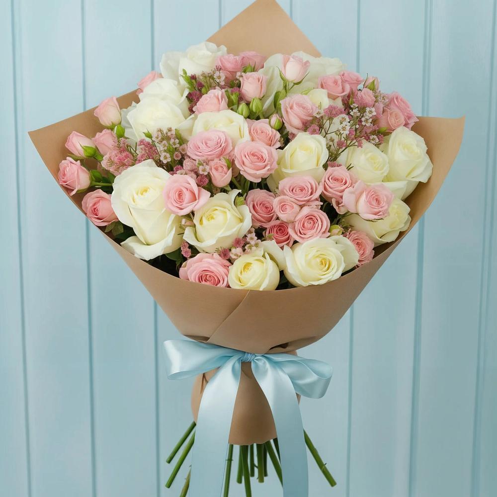 Букет цветов из: Розы в Сунтаре