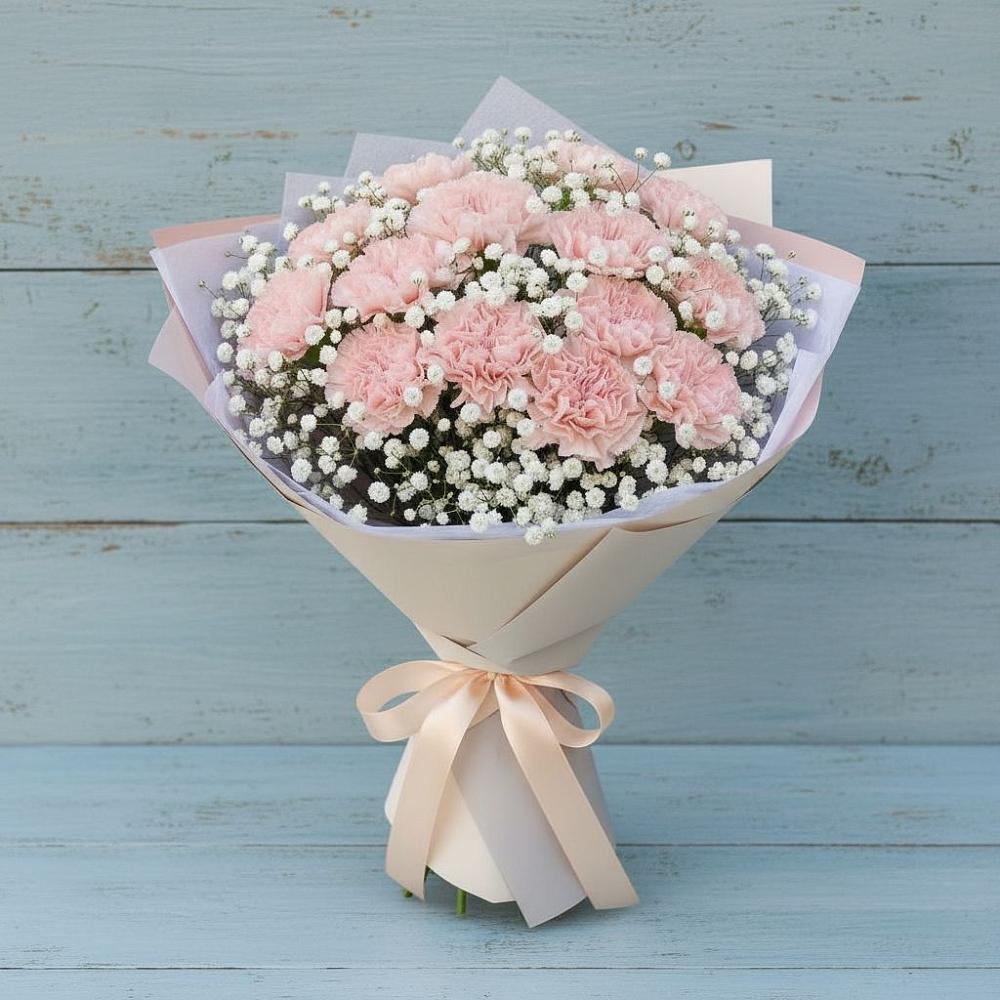 Букет цветов из: Гвоздики в Сунтаре