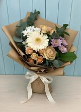 Букет цветов из:  Герберы и Хризантемы #REPLACE_PRED# Сунтаре