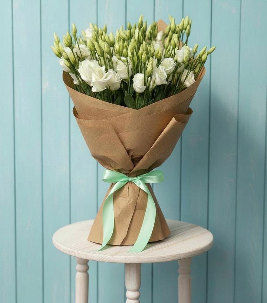 Букет цветов из: Лизиантусы в Сунтаре