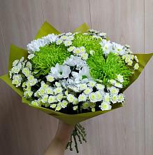 Букет цветов из:  Хризантемы #REPLACE_PRED# Сунтаре