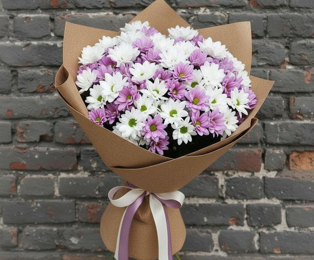 Букет цветов из: Хризантемы в Сунтаре