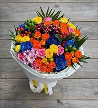 Букет цветов из:  Розы и Хризантемы в Сунтаре