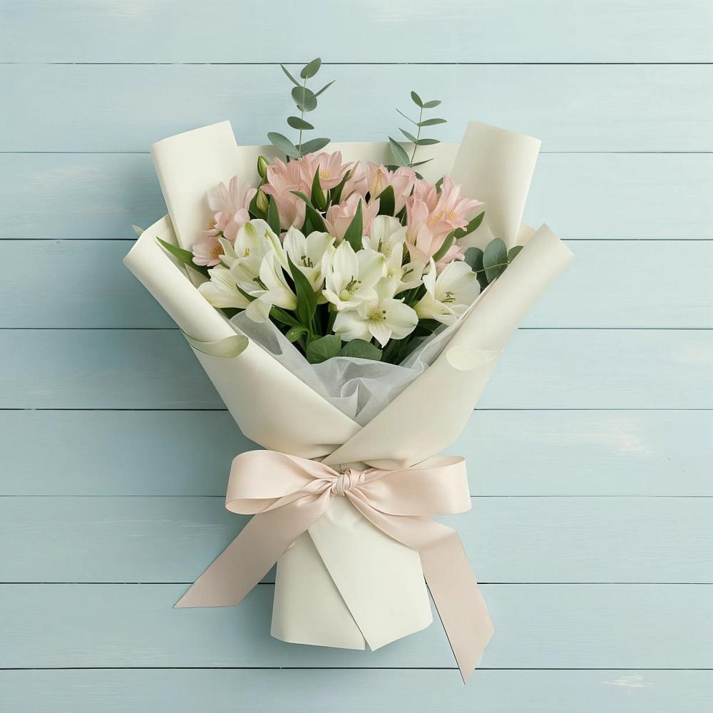 Букет цветов из: Альстромерии в Сунтаре