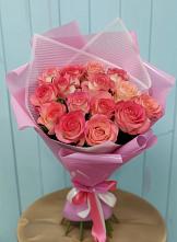 Букет 15 Розовых роз Равель #REPLACE_PRED# Сунтаре